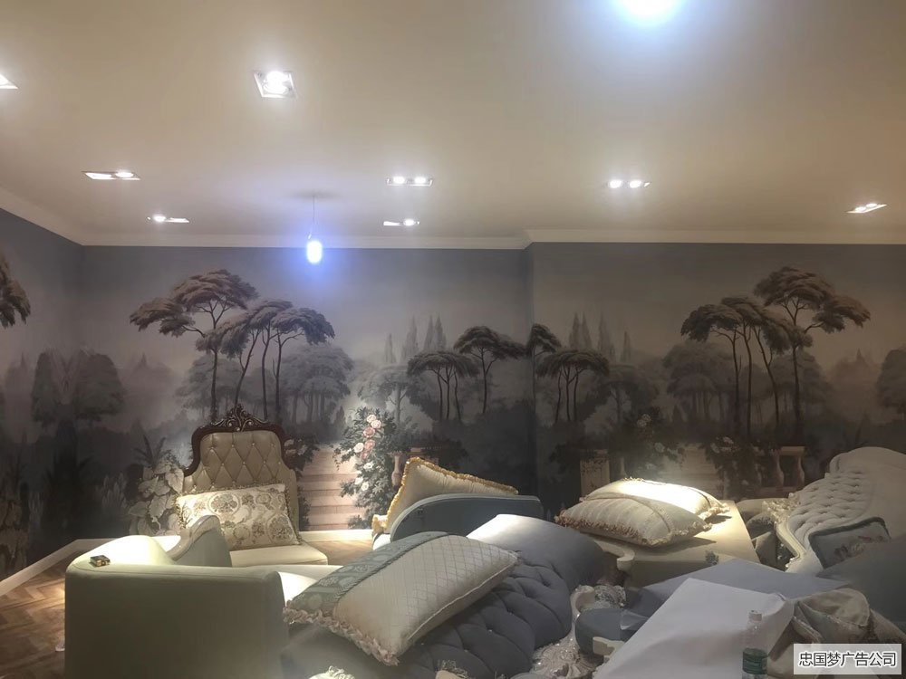 都江堰喷绘广告油画布制作