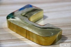 都江堰钛金字广告样品展示